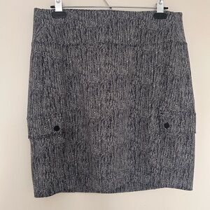 Athleta Black and White Skirt